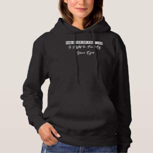 Die Liebe steht direkt vor Sarcastic Joke Sayin Hoodie