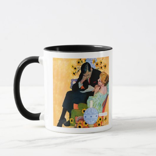 Die Liebe stirbt langsam Tasse (Links)