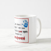 Die Liebe-Tasse des Großvaters Kaffeetasse (VorderseiteRechts)