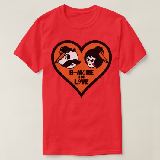 Die Liebe von Baltimore T-Shirt (Design vorne)
