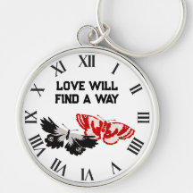 Die Liebe wird einen Weg finden mit Vintage-Schmet