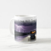 Die Liebe wird uns auseinander reißen Storm Artist Kaffeetasse (Vorderseite Links)