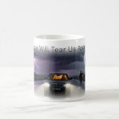 Die Liebe wird uns auseinander reißen Storm Artist Kaffeetasse (Mittel)