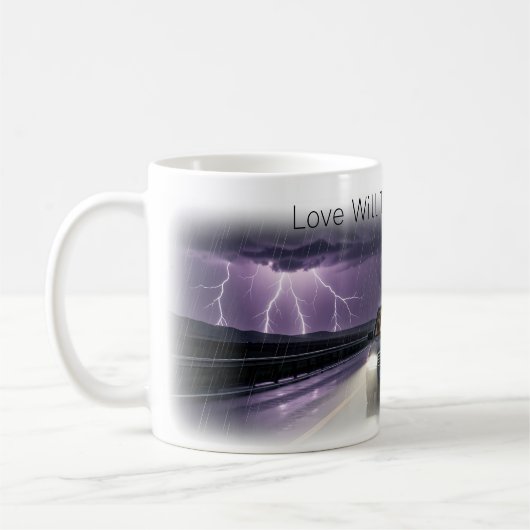 Die Liebe wird uns auseinander reißen Storm Artist Kaffeetasse (Links)