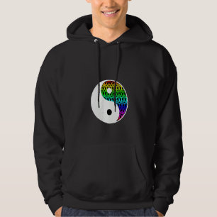 Die Liebe Yin und Yang Peace Symbol signalisieren Hoodie