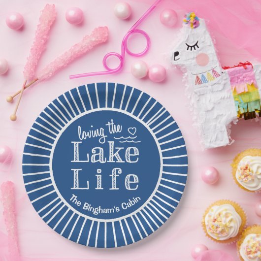 Die Liebe zum Leben Pappteller (Party)