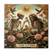 Die Liebe zur Keramik Fliese (Vorderseite)