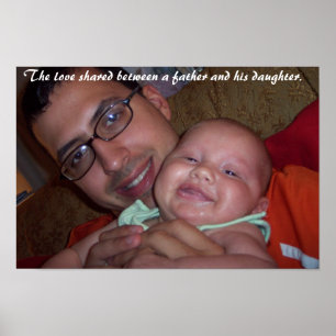 Die Liebe zwischen einem Vater und seiner Tochter Poster