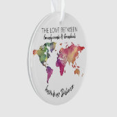 die Liebe zwischen Großeltern und Enkelkindern Ornament (Vorderseite)