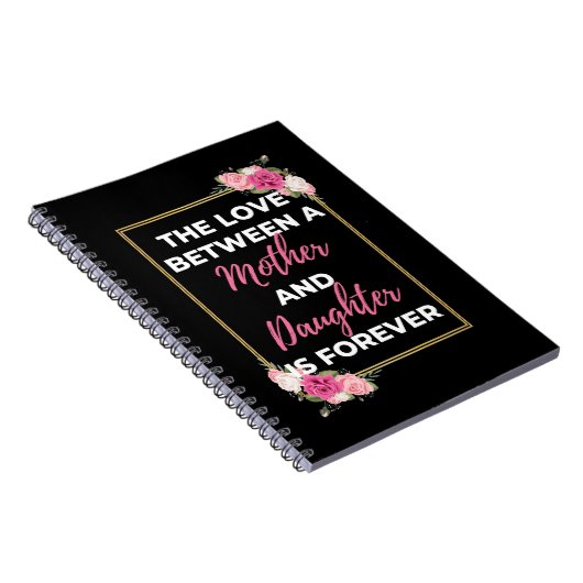 Die Liebe zwischen Mutter und Tochter ist für imme Notizblock (Rechte Seite)