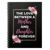 Die Liebe zwischen Mutter und Tochter ist für imme Notizblock (Vorderseite)