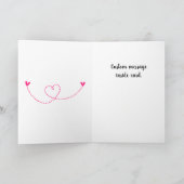 Die Liebe zwischen Mutter und Tochter Karte (Innenseite)