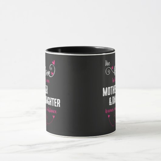 Die Liebe zwischen Mutter und Tochter Tasse (Zentrum)