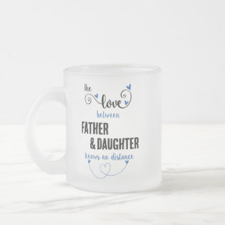 Die Liebe zwischen Vater und Tochter Mattglastasse