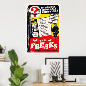 Die Lieben von Freaks Poster (Heimbüro)