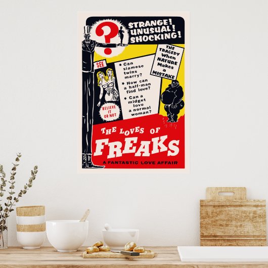 Die Lieben von Freaks Poster (Küche)