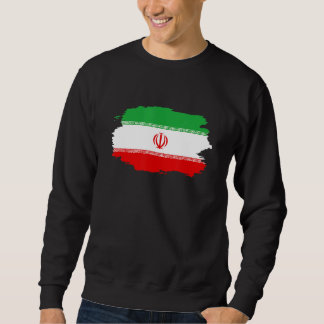 Die Liebende der iranischen Flagge Patriotische Un Sweatshirt