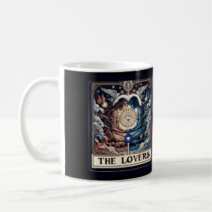 DIE LIEBENDE Tarot Himmelsmann und Seelengefährtin Kaffeetasse