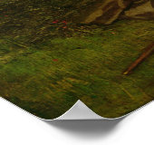 Die Liebenden, 1870 Poster (Ecke)