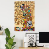 Die Liebenden | Gustav Klimt | Poster (Heimbüro)