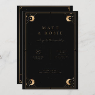 Die Liebenden laden ein, Tarot Hochzeit Einladung