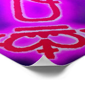 Die Liebenden Poster (Ecke)