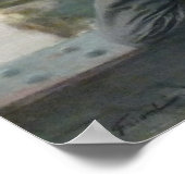 Die Liebenden, Poster von 1888 (Ecke)