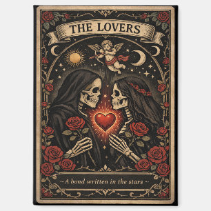 Die Liebenden Tarot Gothic Valentinsmagnet  Magnet