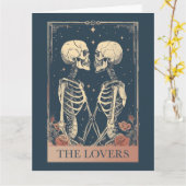 Die Liebenden Tarot Karte (Gelbe Blume)