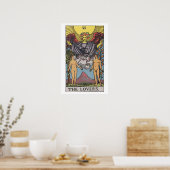 Die Liebenden Tarotkarte Poster (Küche)
