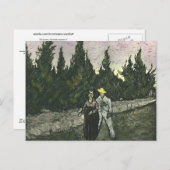 Die Liebenden, Van Gogh Fine Art Postkarte (Vorne/Hinten)