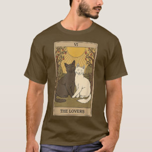 Die Liebenden Vintage Tarot-Karte, Magie, Okkult, T-Shirt