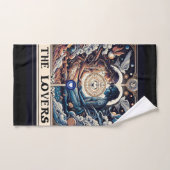 DIE LIEBER Tarot Celestial Man & Woman Seeleute Badhandtuch Set (Handtuch)