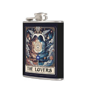 DIE LIEBER Tarot Celestial Man & Woman Seeleute Flachmann (Links)