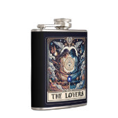 DIE LIEBER Tarot Celestial Man & Woman Seeleute Flachmann (Rechts)