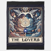 DIE LIEBER Tarot Celestial Man & Woman Seeleute Fleecedecke (Vorderseite)