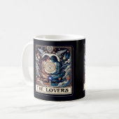 DIE LIEBER Tarot Celestial Man & Woman Seeleute Kaffeetasse (Vorderseite Links)