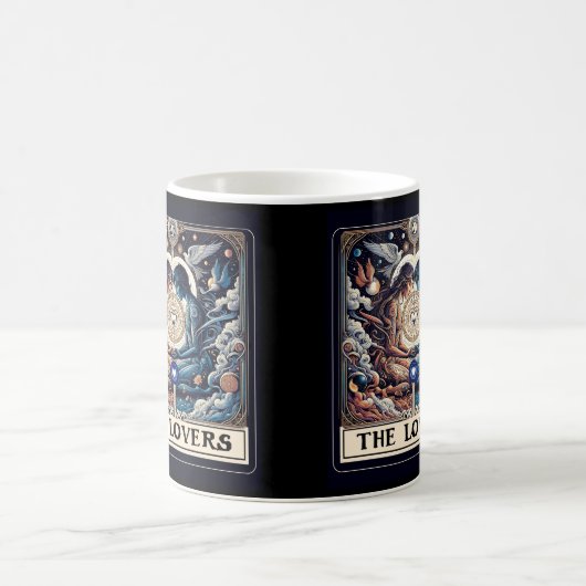 DIE LIEBER Tarot Celestial Man & Woman Seeleute Kaffeetasse (Mittel)