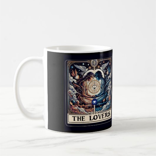 DIE LIEBER Tarot Celestial Man & Woman Seeleute Kaffeetasse (Links)