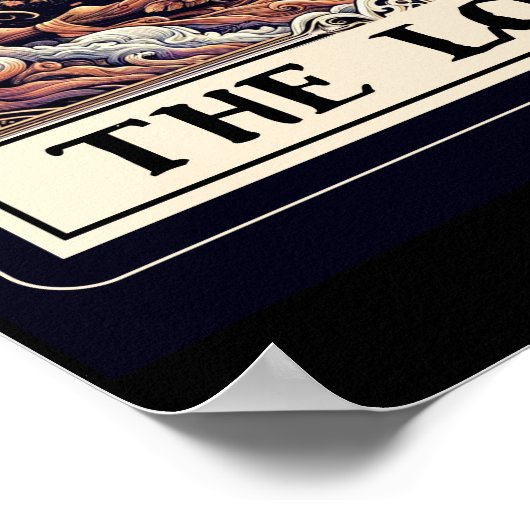 DIE LIEBER Tarot Celestial Man & Woman Seeleute Poster (Ecke)