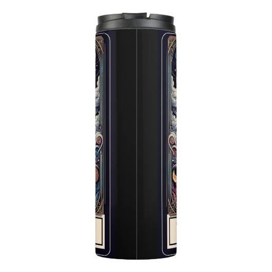 DIE LIEBER Tarot Celestial Man & Woman Seeleute Thermosbecher (Rückseite)