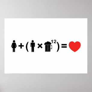 Die Liebesgleichung für Männer Poster
