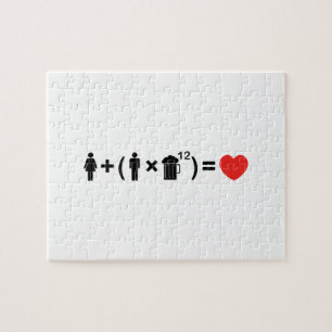 Die Liebesgleichung für Männer Puzzle