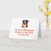 Die liebevollste Kreatur Karte (Gelbe Blume)