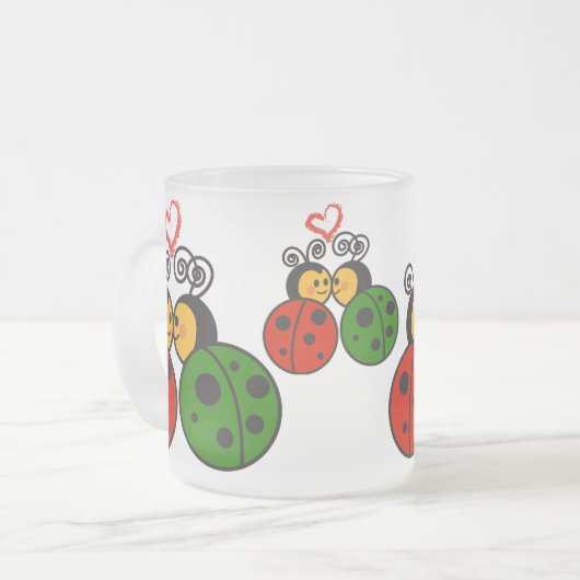 Die Liebewanzen Mattglastasse (Vorderseite Links)