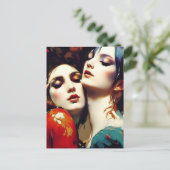 Die Liebhaber der Postkarte (Stehend Vorderseite)