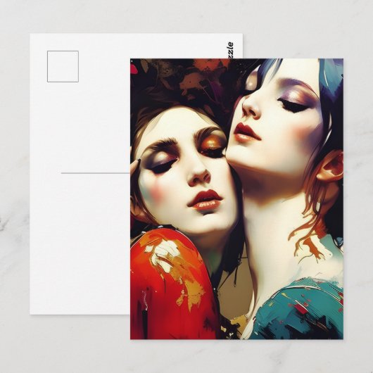 Die Liebhaber der Postkarte (Vorne/Hinten)