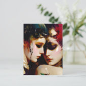 Die Liebhaber der Postkarte (Stehend Vorderseite)