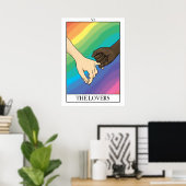 Die Liebhaber des Poster-Designs Poster (Heimbüro)