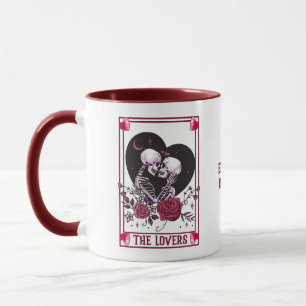 Die Liebhaber des Skeletts - Valentinstag - Tasse